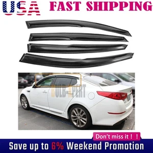 Window Visor Sun Rain Guard Vent Shade Shield 4pcs For Kia Optima K5 2011-2015 - Picture 1 of 5