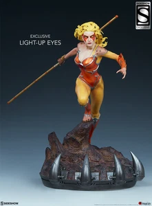 Sideshow Thundercats Cheetara Statue EX 011/500 Light Up Eyes 16" NEU - Bild 1 von 12