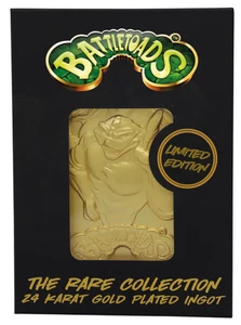 Battletoads 24k Gold Plated Ingot - Picture 1 of 4