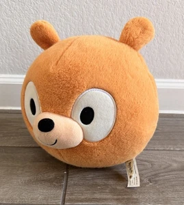 Gund Hilda Netflix orange Wolf Plüsch Kopf Gesicht Kissen runder Ball 10 Zoll Rarität Größe - Bild 1 von 9