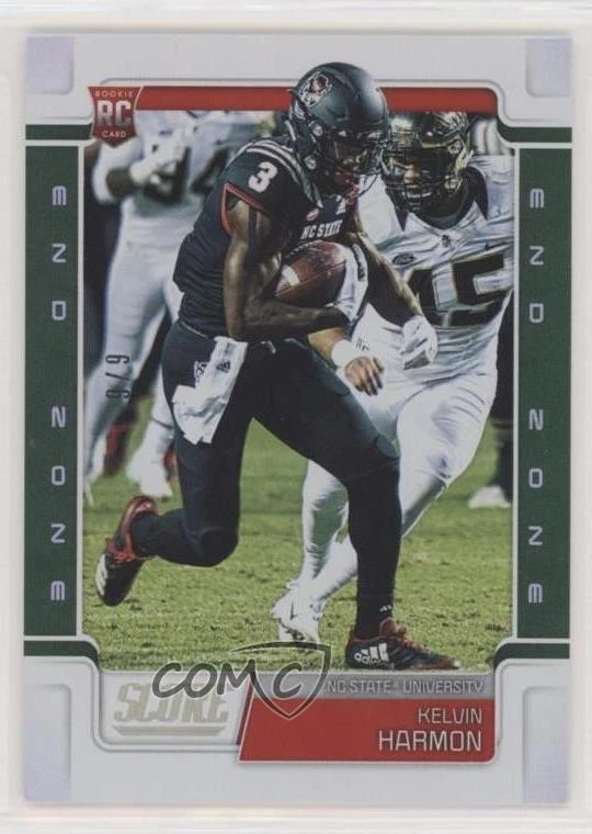 2019 Score Rookies End Zone /6 Kelvin Harmon #380 Rookie RC - Image 1 of 2