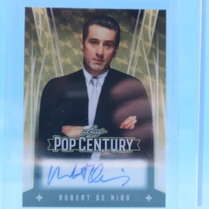 ROBERT DE NIRO 2025 Leaf Pop Century 1/1 Autograph "GOODFELLAS" "TAXI DRIVER" - Picture 1 of 2