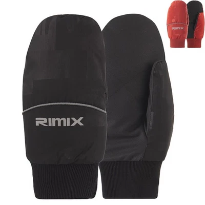 Guantes antideslizantes cálidos gruesos para esquí nieve impermeables de invierno para clima frío Foto 1 de 4