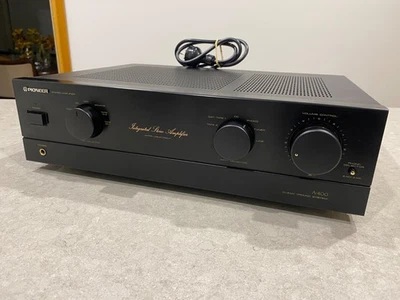 Amplificador integrado Pioneer A-400 (estéreo) - "Peças de reposição ou reparos" - Imagem 1 de 4
