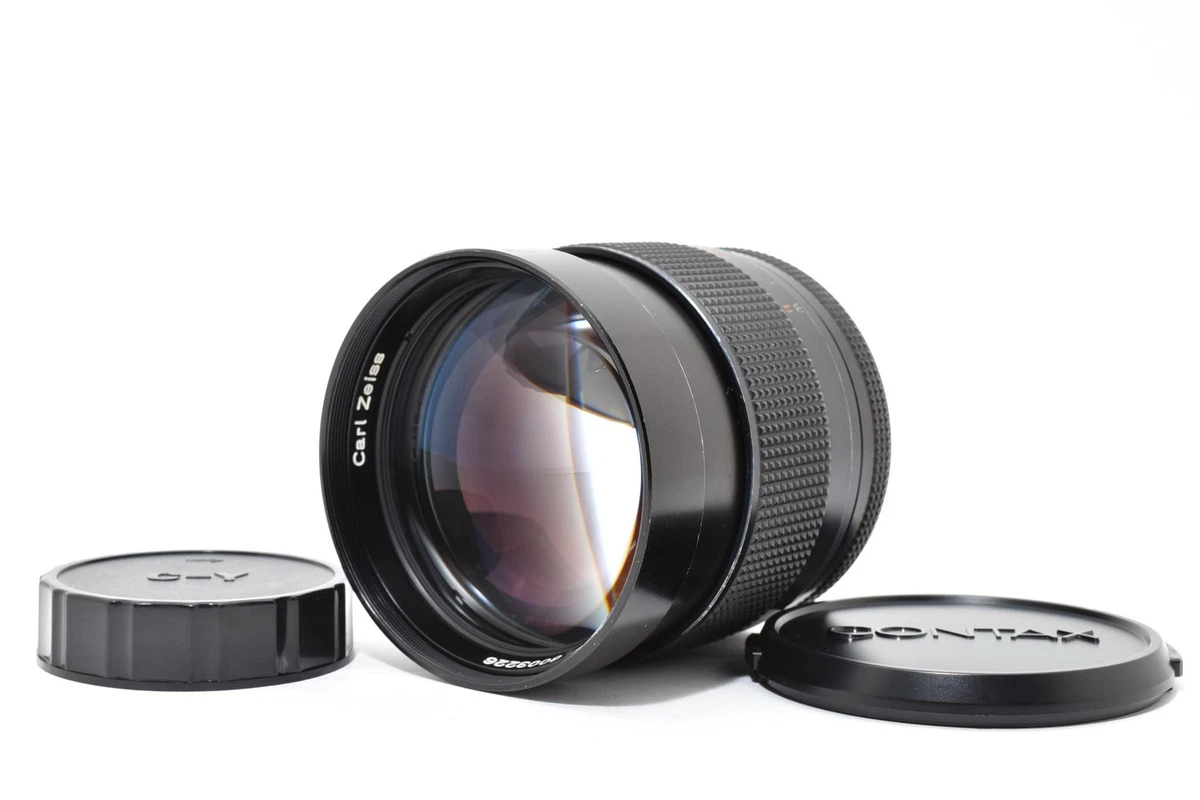 超美品 CONTAX Planar T*85mm 1.4 AEG MF B026 N.Mint] Contax Carl Zeiss Planar T* 85mm F/1.4 MF Lens AEG C/Y