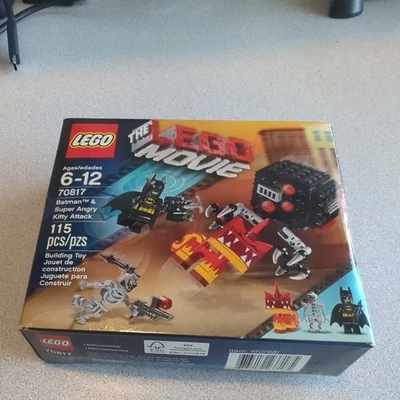 Lego 70817 The Lego Movie ~ BATMAN & SUPER ANGRY KITTY ATTACK  ~ NISB retired - Image 1 of 4