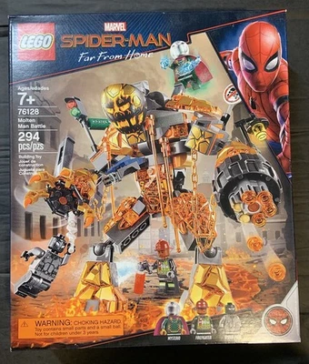 Marvel Spider-man 76128 Molten Man Battle Mysterio пожарный человек-паук - Изображение 1 из 4