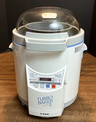 DAK Turbo Baker II FAB-2000 Bread Machine & Dough Maker, Tested & Working - Image 1 of 4