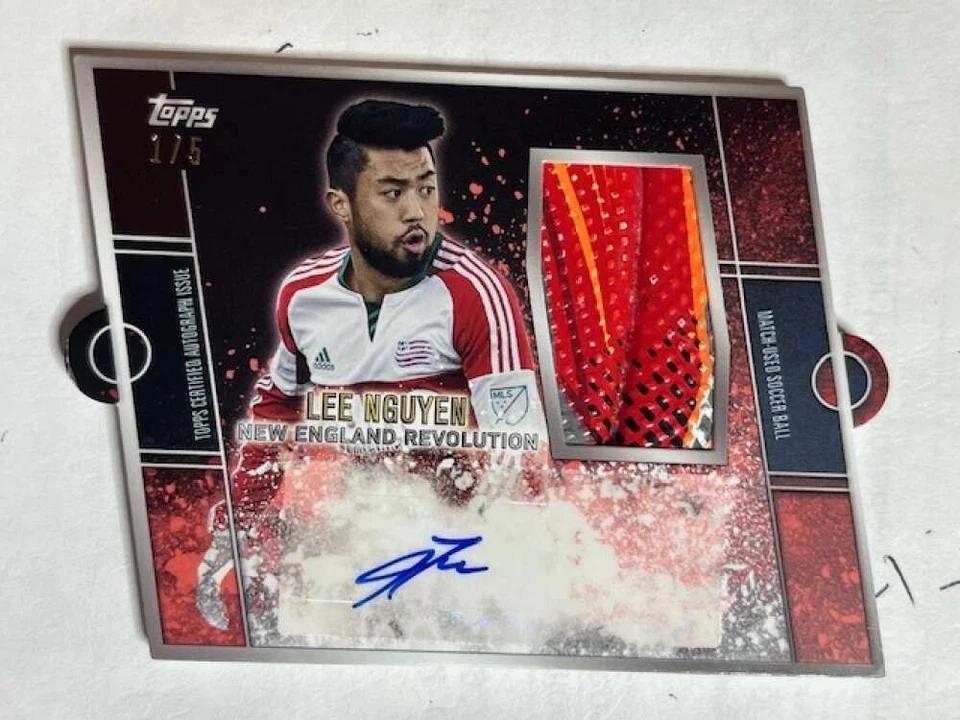 2015 Topps APEX MLS RED INSERT/AUTO/MEM Card Pick From List/Complete Your Set - Image 1 of 1