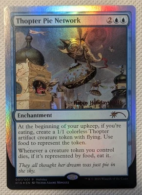Thopter Pie Network - NM - Foil Special Occasions Promo Happy Holidays 2016 MTG - Image 1 of 3