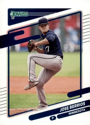 2021 Donruss #164 Jose Berrios Minnesota Twins - Image 1 of 2