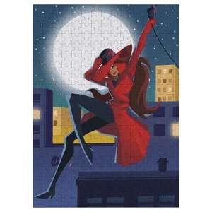 Carmen Sandiego Wooden Jigsaw Puzzle 300 Pieces Educational Toy Gift for Teens - Picture 1 of 7