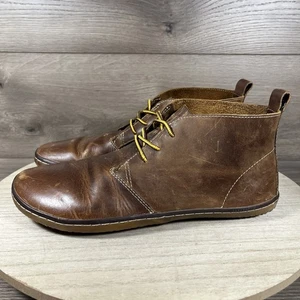 Vivobarefoot Gobi II Brown Leather Chukka Boots Shoes Lace Up Womens Size US 10 - Picture 1 of 14