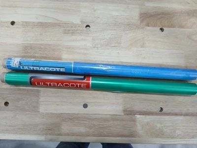 2- Hangar 9 Ultracote Covering RC  Fluorescent Blue and Pearl Green - Image 1 of 3