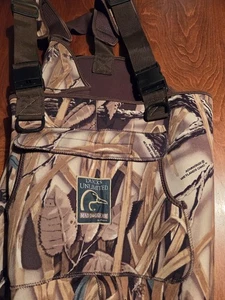Ducks Unlimited Mad Dog Gear chest waders thinsulate size 13 - Picture 1 of 7