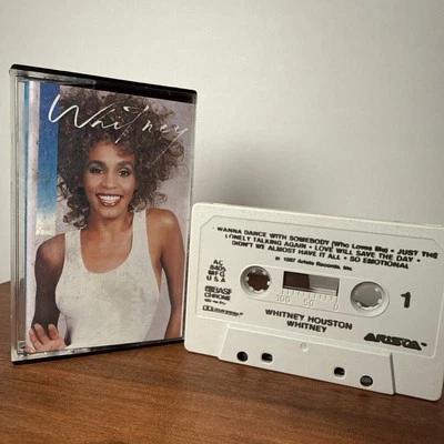 Whitney Houston "Whitney" Cassette Tape Arista Records ‘87 AC-8405 - Image 1 of 4