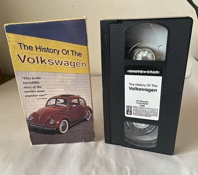 The History of the Volkswagen VHS 1994, Vtg Video Tape Sports Car Enthusiast OOP - Image 1 of 4