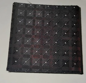 Lazy Bones Krawatten-Set mit Manschettenknöpfen –Schwarz Rot Kariert,Geschenkbox - Bild 1 von 3