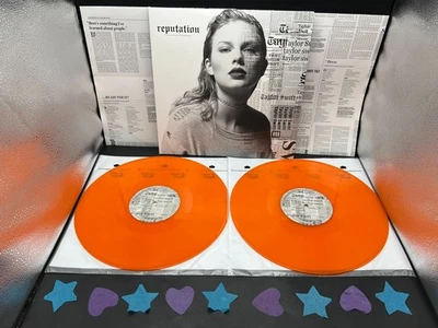 RARE Taylor Swift Reputation Orange FYE Exclusive Vinyl No Hype Sticker - Image 1 of 4
