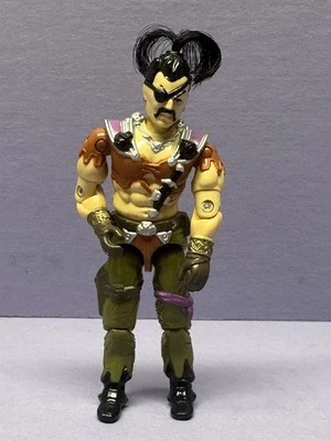 特种部队桑给巴尔 Dreadnok 海盗 1987 年 3.75 英寸复古可动人偶孩之宝 ARAH 眼镜蛇 — 第 1/4 张图片