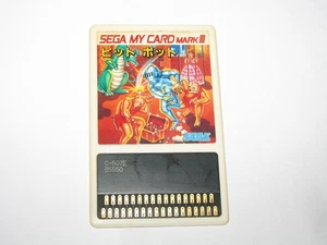 Pit Pot Sega My Card Mark III Master System Japan import US Seller - Picture 1 of 2