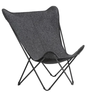 Lafuma Butterfly Sessel Sphinx Soft dunkelgrau dark grey - Bild 1 von 2
