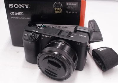 Cámara digital Sony Alpha a6400 sin espejo 24,2 MP 4K lente 16-50 mm - SOLO 4 DISPAROS Foto 1 de 4