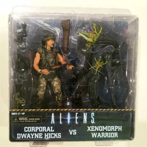 👽 NECA Aliens CORPORAL DWAYNE HICKS XENOMORPH WARRIOR Deluxe 2 Pack LESEN - Bild 1 von 2