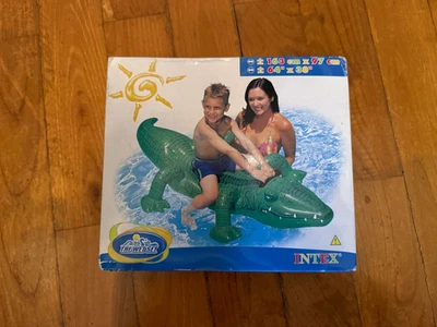 Intex Aufblasbarer Aufsitz-Alligator u-leg | Inflatable lil' gator ride-on u-leg - Bild 1 von 4