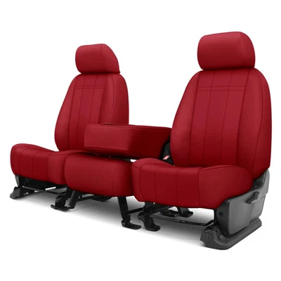 For Hummer H2 03-05 Neoprene Stretch Hex Quilted 1st Row Red Custom Seat Covers Foto 1 de 2