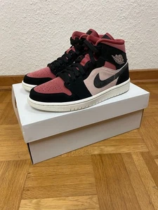 Nike Air Jordan 1 Mid WMNS Particle Beige BQ6472 202 Sneaker NEU EU 37.5 US 6.5W - Bild 1 von 5