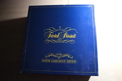 Trivial Pursuit Master Game Genus Edition 1987 Revised & Updated Complete - Image 1 of 4