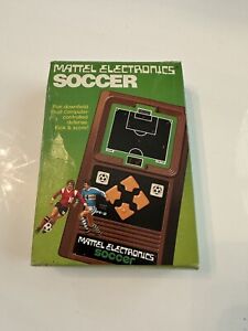 Vintage Mattel Soccer Model#1052 Handheld Electronic Video Game *New Old Stock