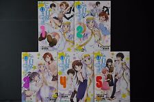 JAPAN A Certain Magical Index Toaru Nichijou no Index-san manga 1~5 Complete Set