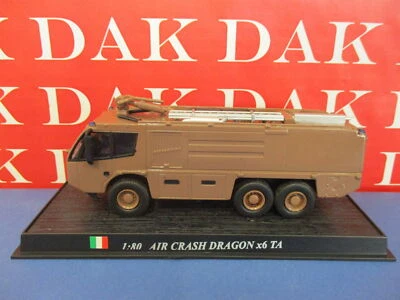Die cast 1/80 Modellino Pompieri Firefighters Air Crash Dragon X6 TA Italy - Immagine 1 di 4