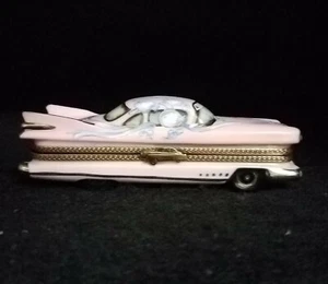 Frankreich Limoges Box Car Pink Eldorado Just Married Limited Edition - Bild 1 von 6