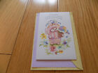 VINTAGE HALLMARK Easter Greeting Card MARY HAMILTON Bunny Springtime Grandma