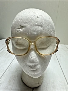 Berdel Sferoflex Wanda Eyeglasses Frame Women's Light Brown Full Rim Italy Vtg - Bild 1 von 10