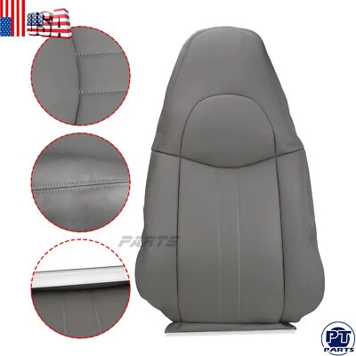 For 2003-2016 Chevy Express Cargo Van 1500 2500 3500 Driver Lean Back Vinyl Gray - Image 1 of 4