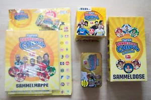 Topps Bundesliga CHIPZ 2010/2011 Starter Pack + Display + 4 latas nuevo embalaje original - Imagen 1 de 6
