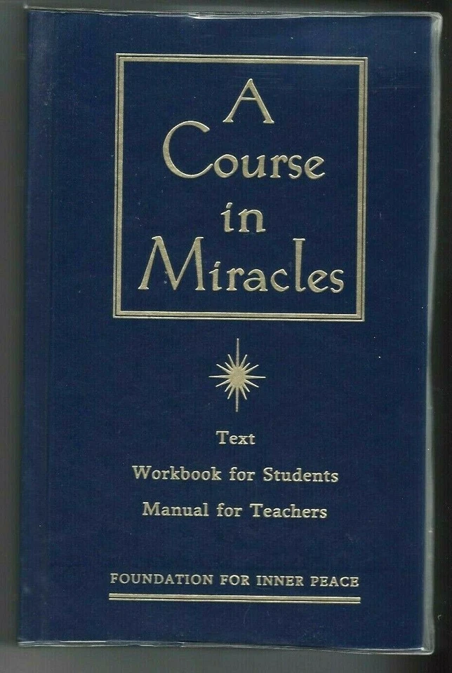 A Course in Miracles Text Workbook for Students Manual for Teachers 2nd Ed HC - Image 1 of 1