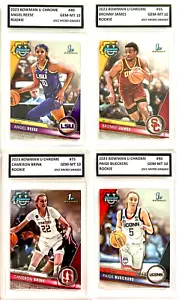 You Pick#1-100 2023-24 Bowman U Chrom Bewertete Gem-Mt 10 Caitlin Clark #34 & - Bild 1 von 46