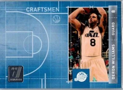 2010-11 Donruss #10 Deron Williams 工匠 #/999 — 第 1/2 张图片