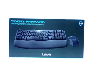 Wireless Logitech Wave Keys MK670 Combo Keyboard with Mouse NEW - Photo 1/2