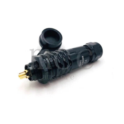 WEIPU SA12 2 3 4 5 6 7 9 Pin Panel Aviation Bulkhead Cable Circular Connector - Image 1 of 4