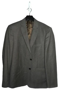 Neu ohne Etikett Herren 44R 44 Reg Billy Reid Fischgrätmuster Wolle teilweise gefüttert Sportmantel - Bild 1 von 11