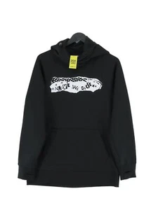 Pullover Volcom para hombre con capucha XS negro gráfico 100 % poliéster - Imagen 1 de 6