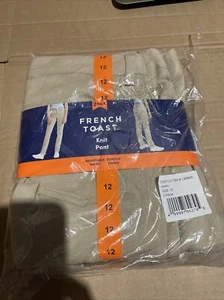 French Toast Girls Skinny Knit Pant ADJUSTABLE STRETCH POWER KNEES SIZE 12 - Picture 1 of 2