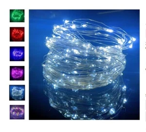 USB LED Copper Wire String Light Fairy Lamp Christmas Xmas Party- 10M-WHITE - Picture 1 of 2