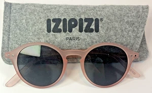 Izipizi Paris Junior Runde Pantos Rosa Gestell Sonnenbrille Grau Flanell Etui - Bild 1 von 6